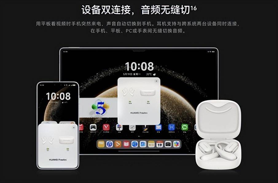 预订稳固与舒适体验实力“稳稳开挂”华为FreeArc 耳挂耳机开启(图4)